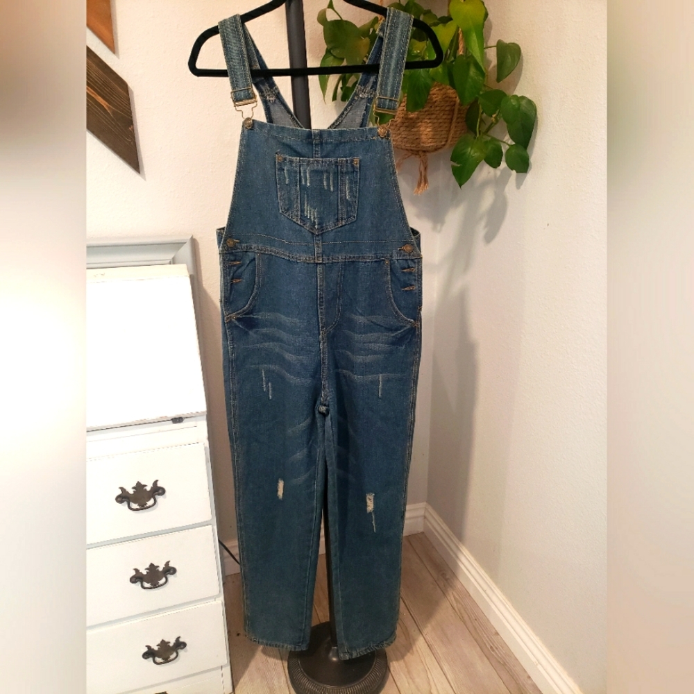 NWT Blue Jean Overalls